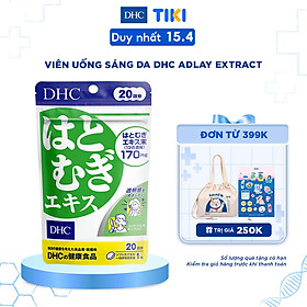 Viên uống Trắng da DHC Adlay Extract Nhật Bản