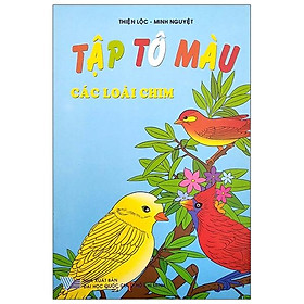 Tập Tô Màu - Các Loài Chim