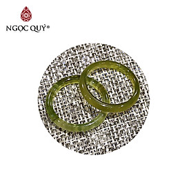 1 cặp nhẫn đá thiên nhiên may mắn - ngọc quý gemstones