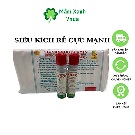 Phân Bón Super Root Amin - Dung Dịch Kích Thích Ra Rễ Mạnh - Vỉ 10 Lọ 20Ml