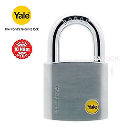 Ổ khoá bấm Yale Y120/50/127/1/5 size 50mm- loại khóa chống cắt, chống trộm cao cấp của Mỹ