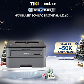 Máy in laser đen trắng đơn năng brother hl-l2321d duplex - hàng chính hãng