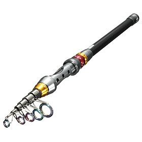 Cần câu máy rút carbon PEARL 2m1/2m4/2m7/3m, cần câu cá rút gọn, cần câu lure rút máy đứng, cần câu cá xếp gọn