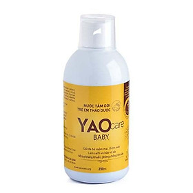 Sữa tắm gội thảo dược Yaocare baby 250ml cho bé chuẩn Đại học Dược Hà Nội