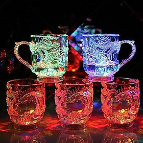 Mua CỐC PHÁT SÁNG ĐÈN LED CẢM ỨNG ĐỔI MÀU KỲ ẢO-Cốc Đèn Led Phát Sáng Dùng Trang Trí Tiệc Cưới