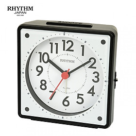 Đồng hồ Báo thức Rhythm CRE310NR02 – KT: 8.0 x 8.2 x 4.2cm. Vỏ nhựa. Dùng Pin.