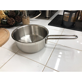 Mua Chảo Quánh Inox  304 Cao Cấp Đáy 3 Lớp  1.4 L - Low Saucepan without lid 16x7.0cm Berndorf Sandrik