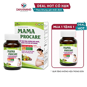 Viên Uống Bổ Sung Vitamin Và Khoáng Chất Cho Phụ Nữ Có Thai Mama Procare Hộp 30 Viên