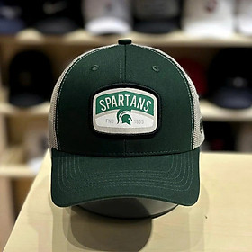 (NEW) Nón kết, mũ lưỡi trai Unisex Michigan Spartans vải Kaki nhập khẩu thời trang (Ảnh thật)