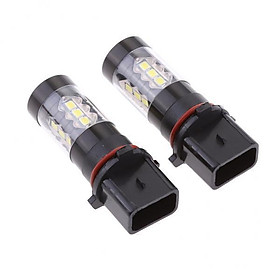 2-7pack 2 Pieces P13W PSX26W 80W High Power LED Fog Daytime Running Light