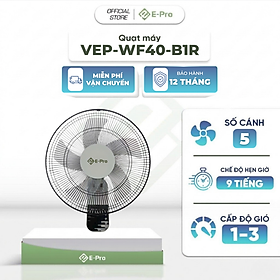 Quạt treo tường E-pro VEP-WF40-B1R