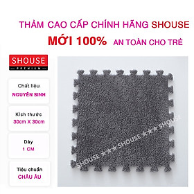 Thảm Xốp Ghép Nỉ Lót Sàn Lông phòng ngủ cho bé tấm phòng khách chân giường bàn trang điểm