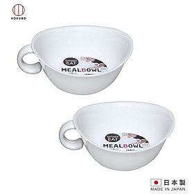 Combo 02 Bát ăn cho bé có quai cầm Kokubo Meal Bowl φ15cm - Made in Japan