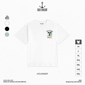 Áo thun họa tiết nam Old Sailor - O.S.L SURF TIMMING TEE - 99007 - Big size upto 5XL