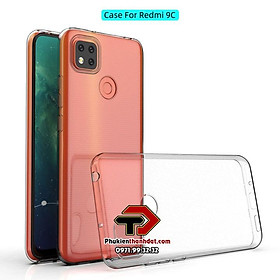 Ốp lưng dành cho Xiaomi Redmi 9C silicone dẻo trong suốt