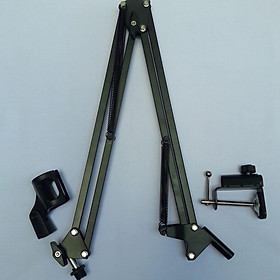 Mua Chân đế micro kẹp bàn  thu âm  live stream  phòng thu-phát thanh  gọn nhẹ tiện lợi