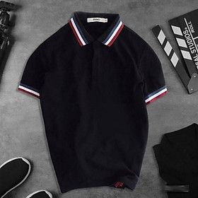 Áo Thun Nam FREESHIP Áo Thun Nam Cổ Polo Phối Viền Cổ Và Tay Mẫu 01 Chất Vải Cao Cấp