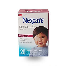 Miếng dán mắt hỗ trợ điều trị nhược thị Nexcare cỡ bé cho trẻ dưới 4 tuổi( hộp 20 miếng)