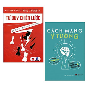 Combo 2 Cuốn Sách Kinh Tế Hay: Tư Duy Chiến Lược + Cách Mạng Ý Tưởng - Những Sáng Kiến Chỉ Chờ Thực Hiện / Những Cuốn Sách Kỹ Năng Làm Việc Hay Nhất (Tặng Kèm Bookmark Happy Life)