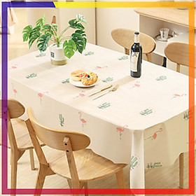 Mua Khăn trải bàn nhựa PVC không thấm nước  hoạ tiết hiện đại