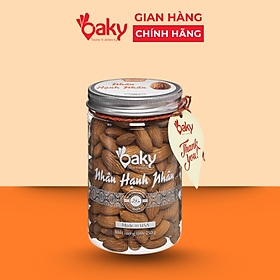 Hạt Hạnh Nhân Oaky 250g (Size Nhỏ) - Nhập Khẩu Mỹ, Ăn Vặt Healthy, Giàu Dinh Dưỡng Tự Nhiên