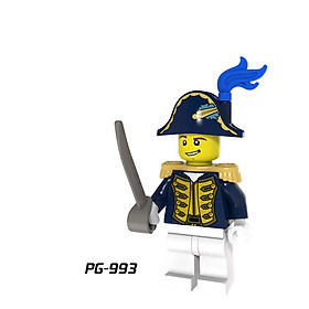 Minifigures Mô Hình Nhân Vật Lính Cận Đại Lính Hoàng Gia PG991 PG992 PG993 PG994 PG995 PG996 PG997 PG998