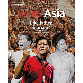 Hình ảnh  Nikkei Asian Review: Nikkei Asia - 2022: LIKE FATHER, LIKE SON? - 18.22 tạp chí kinh tế nước ngoài, nhập khẩu từ Singapore