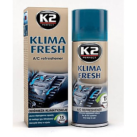 Dung dịch phun vệ sinh làm sạch điều hòa ô tô - Klima Fresh