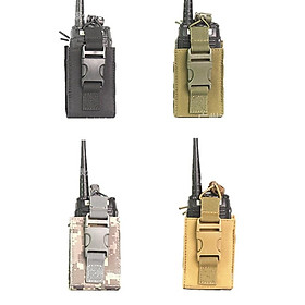 1PCs Package Pouch Walkie Hunting Talkie Holder Bag Tactical Sports Pendant Military Molle Nylon Radio Magazine Mag Pouch Pocket