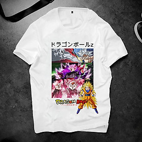 Áo thun form rộng unisex hình GoKu chất vải đẹp2019ts763