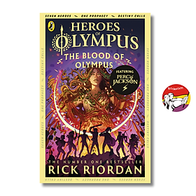 Sách - The Blood of Olympus (Heroes of Olympus Book 5) by Rick Riordan | Childrens Novel / Ngoại văn