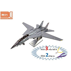 Mô Hình Lắp Ráp 3d Máy bay tiêm kích F-14 Tomcat