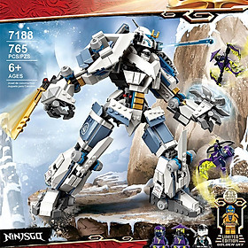 Đồ chơi lắp ráp Robot Mech 7188 Ninja Go - No. 71738 Mecha Titan Phantom