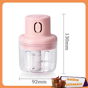 Mua Máy Say Tỏi Ớt  Say Thịt Mini Tích Điện 250Ml  - Hàng Loại 1