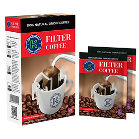 Cà Phê Túi Lọc K-Coffee Filter (105g / Hộp)