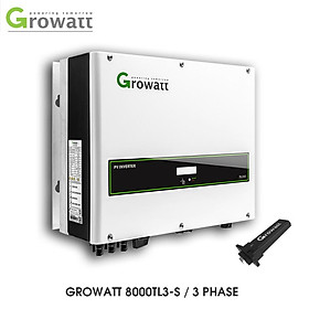 Inverter hòa lưới Growatt 8kw 1pha (8000TL3-S) - Hàng nhập khẩu