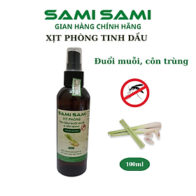 Bình xịt phòng tinh dầu sả chanh, bạc hà, quế, hoa lài