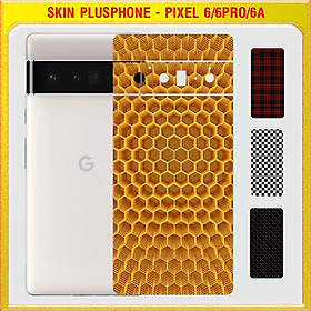 Mua Dán Skin cho mặt sau Google Pixel 6  6 Pro  6a in hình caro