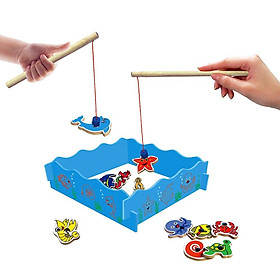 Đồ chơi gỗ Winwintoys - Bộ câu sinh vật biển 66362