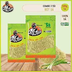 Combo 2 túi Bột sả Ông Chà Và 500g Lemongrass powder