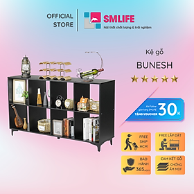 Mua Giá sách gia đình thiết kế đẹp hiện đại SMLIFE Bunesh