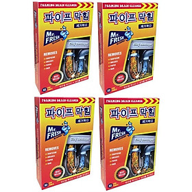 Combo 4 hộp 8 gói bột thông tắc làm sạch đường ống Hàn Quốc (100g/gói)