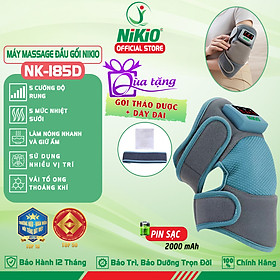 Máy massage đầu gối, khuỷu tay, vai Nikio NK-185D - Rung và Nóng
