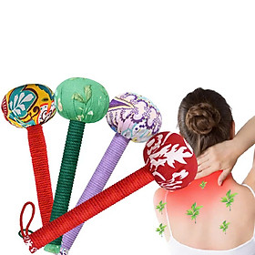 Búa Ngải Cứu Thảo Dược Massage – Gậy Đấm Lưng Cổ Vai Gáy, Thư Giãn Cơ Thể - HÀNG CHÍNH HÃNG MINIIN