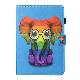 Bao da máy tính bảng họa tiết hoa cho Apple IPad Mini 5 4 3 2 1 7.9 inch - A