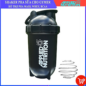 Bình lắc Shaker pha sữa cho người tập GYM hiệu APPLIED NUTRITION - Bình nước thể thao Shaker 400 ml