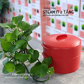 Xửng Hấp Tupperware 2 Tầng Steam IT