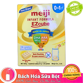 Hình ảnh Sữa Thanh Meiji 0-1 Infant Formula Dạng Viên 540g