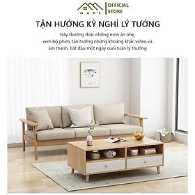 Mua Bàn Trà SOFA Kết Hợp 2 Ngăn Kéo Phong Cách Tân Cổ Điển - GP169