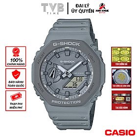 Đồng hồ nam dây nhựa Casio G-Shock chính hãng GA-2110ET-8ADR (45mm)